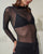 BLACK TRIM TOP