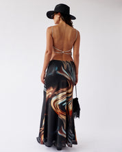 MESH MAXI SKIRT