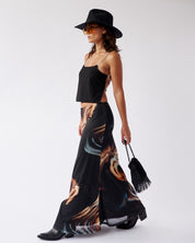 MESH MAXI SKIRT