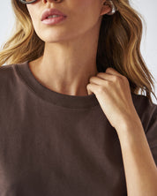 BRICK TEE BROWN
