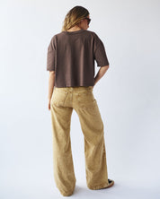 BRICK TEE BROWN