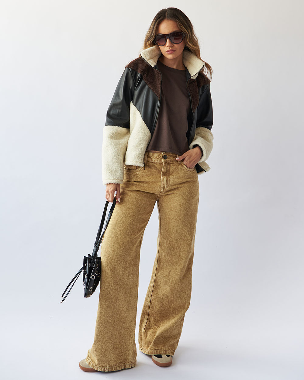 BRICK TEE BROWN
