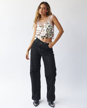MIRROR JEANS BLACK