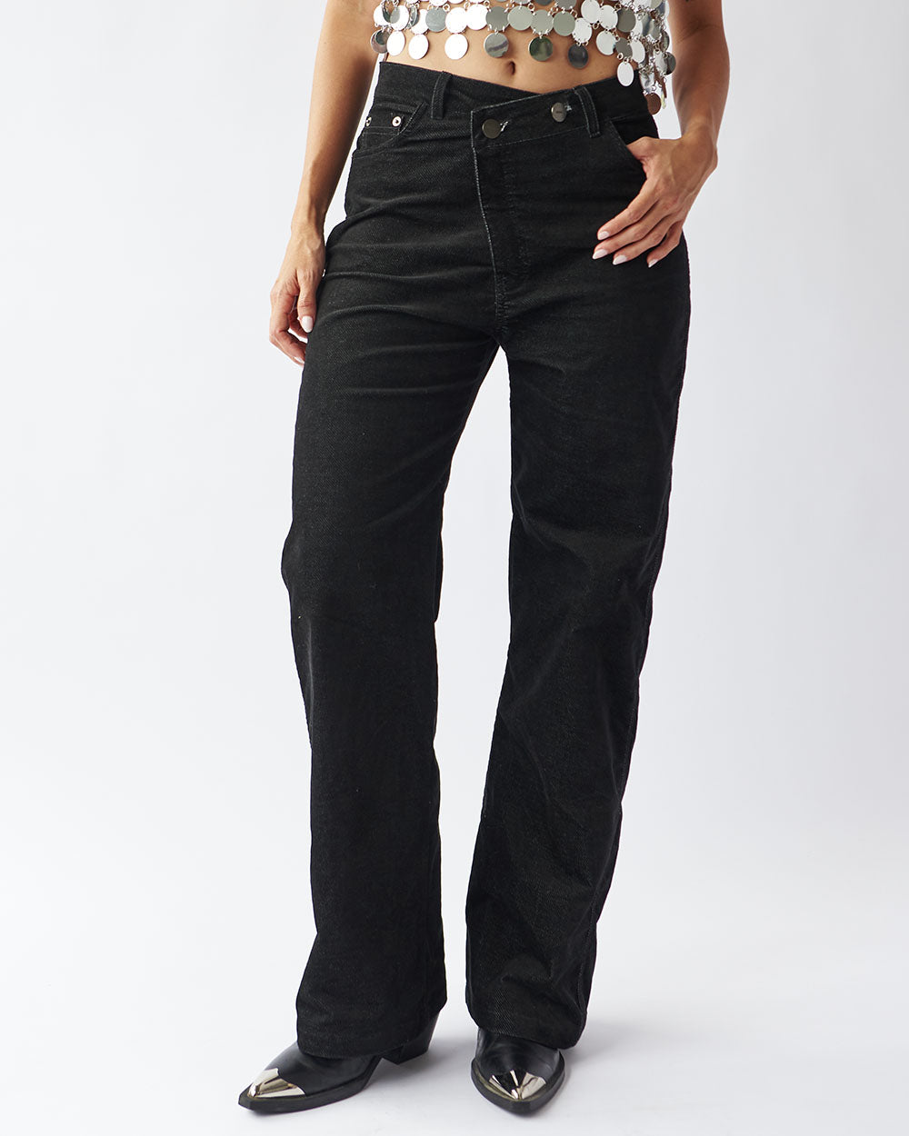 MIRROR JEANS BLACK