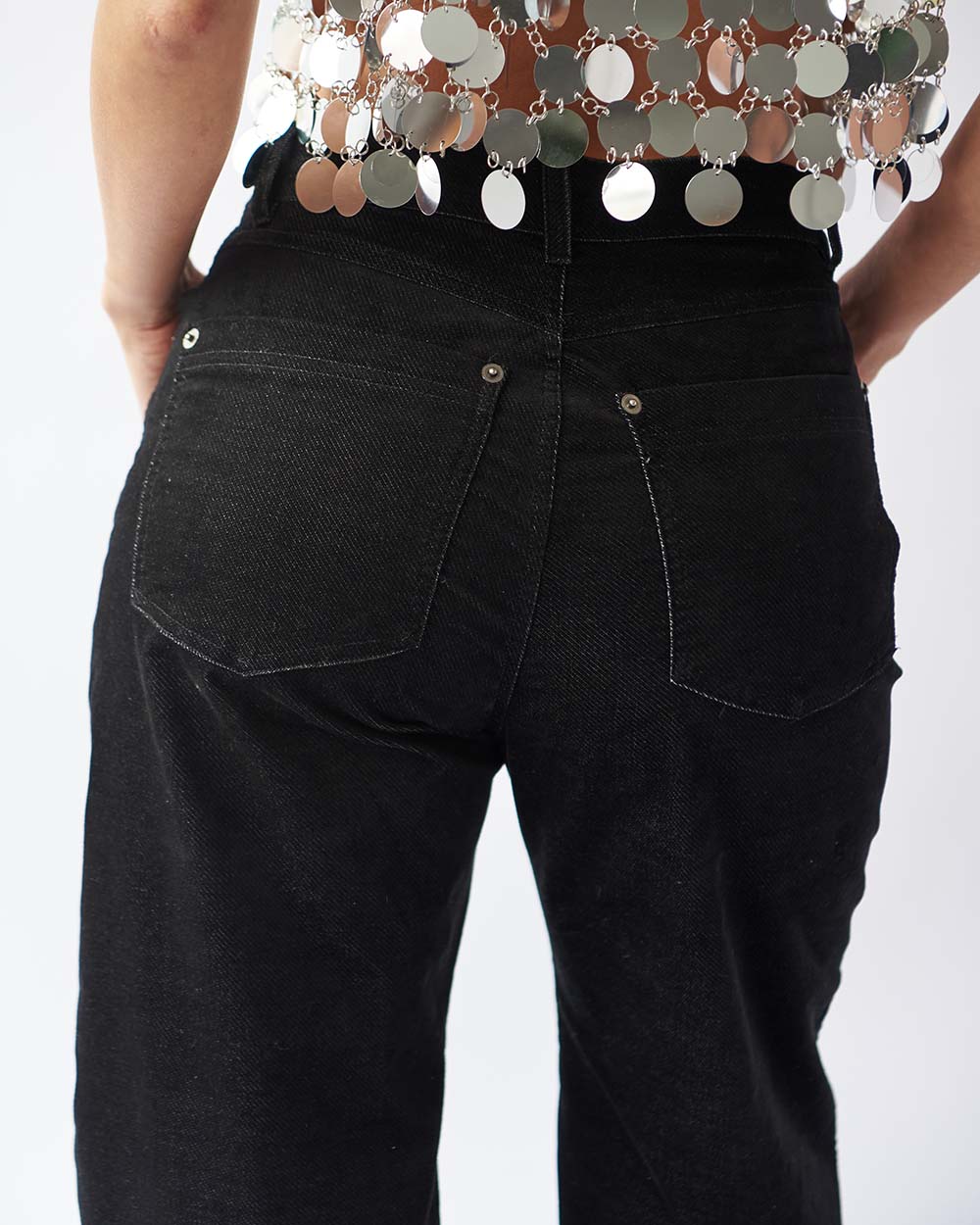 MIRROR JEANS BLACK