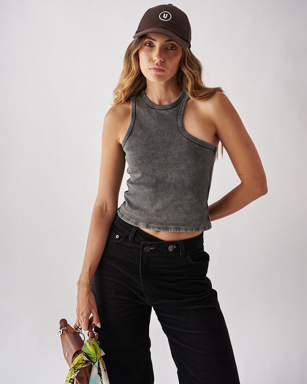 JESS RIBBED TOP