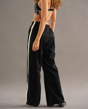 BLACK TRACK PANTS