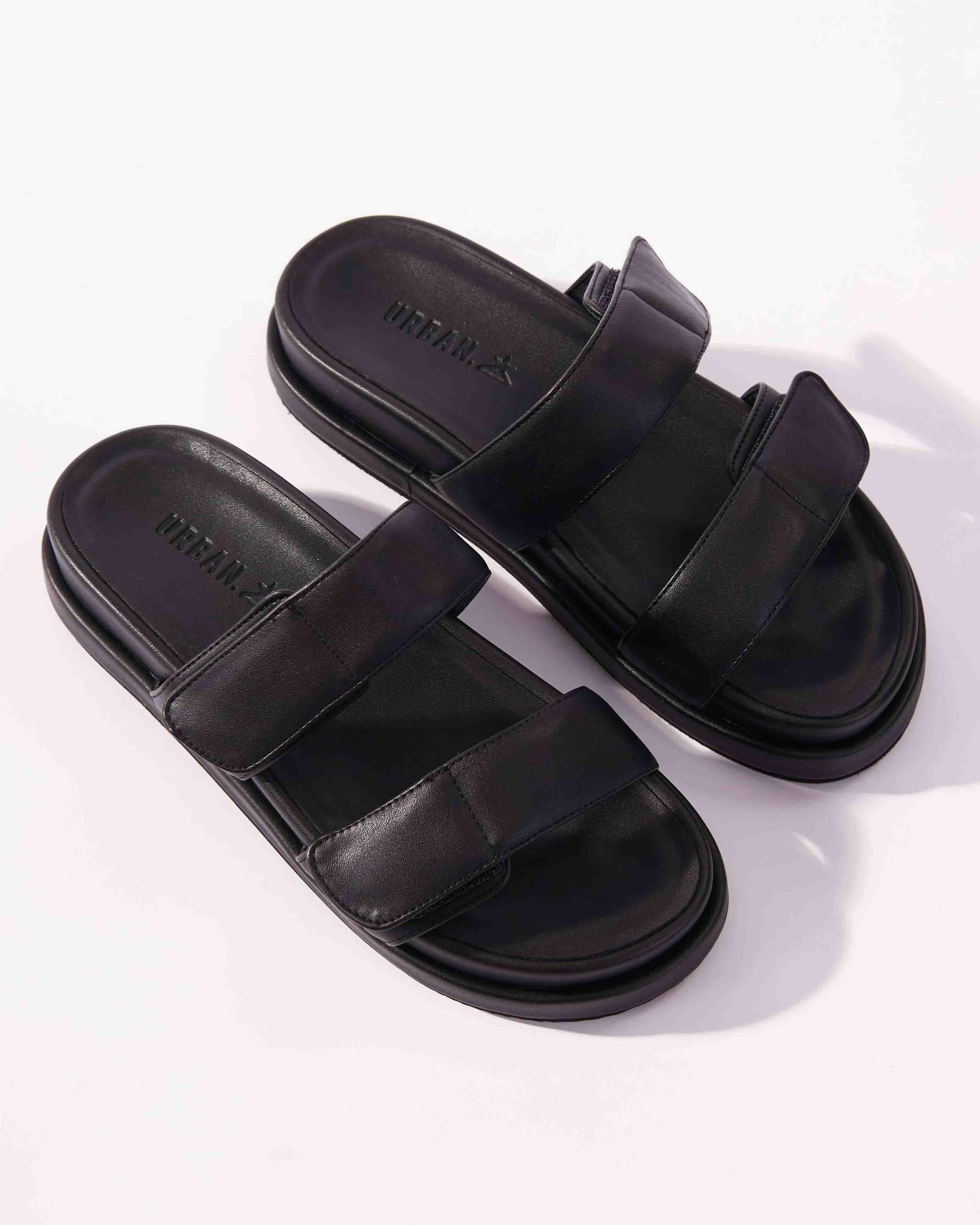 TORY BLACK SANDALS