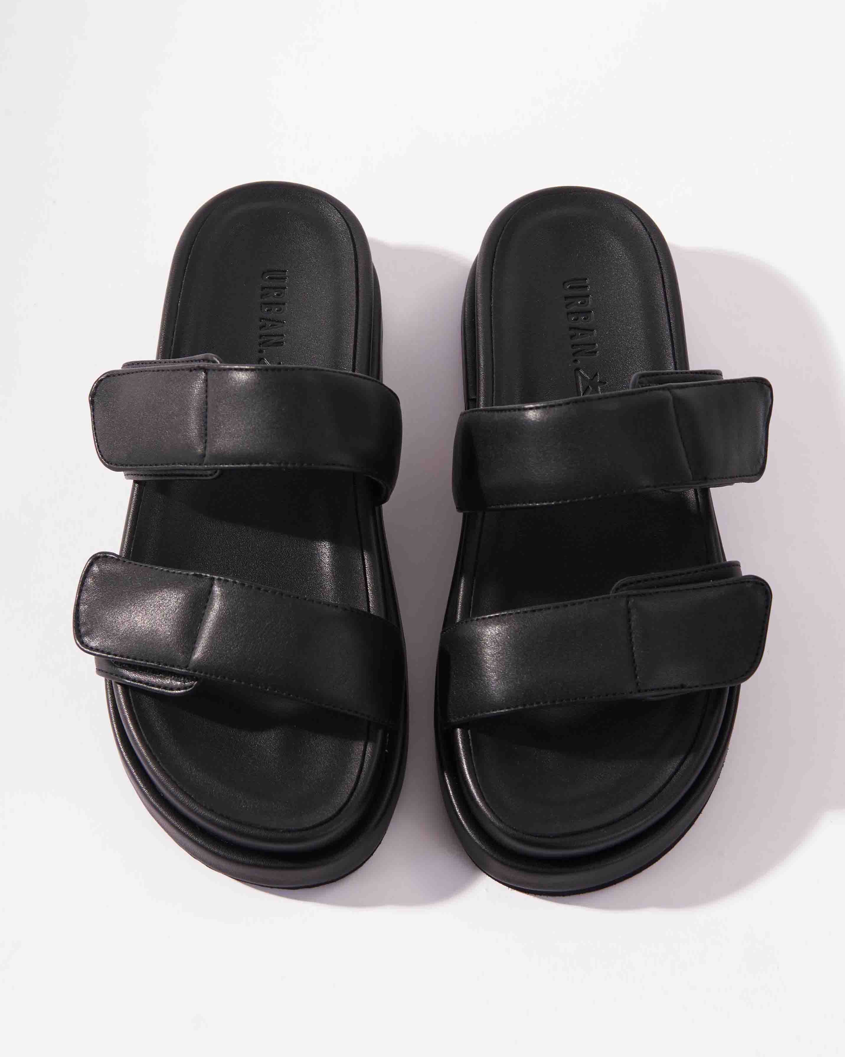 TORY BLACK SANDALS