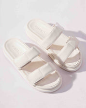 TORY WHITE SANDALS