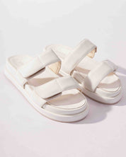 TORY WHITE SANDALS