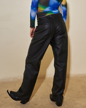 LOW LEATHER PANTS