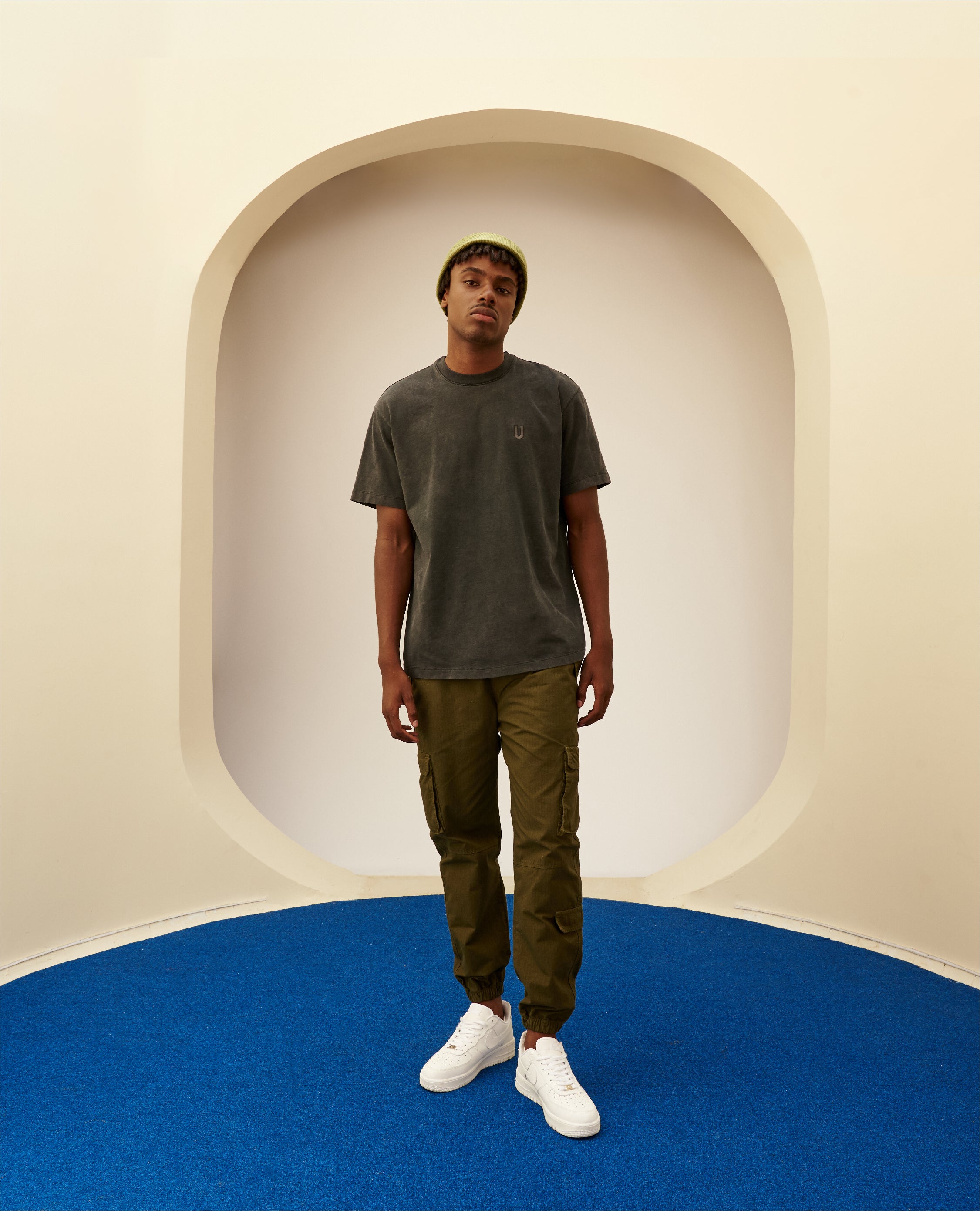 ZAC ACID-WASH TEE