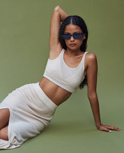 AKARI KNIT CROP TOP