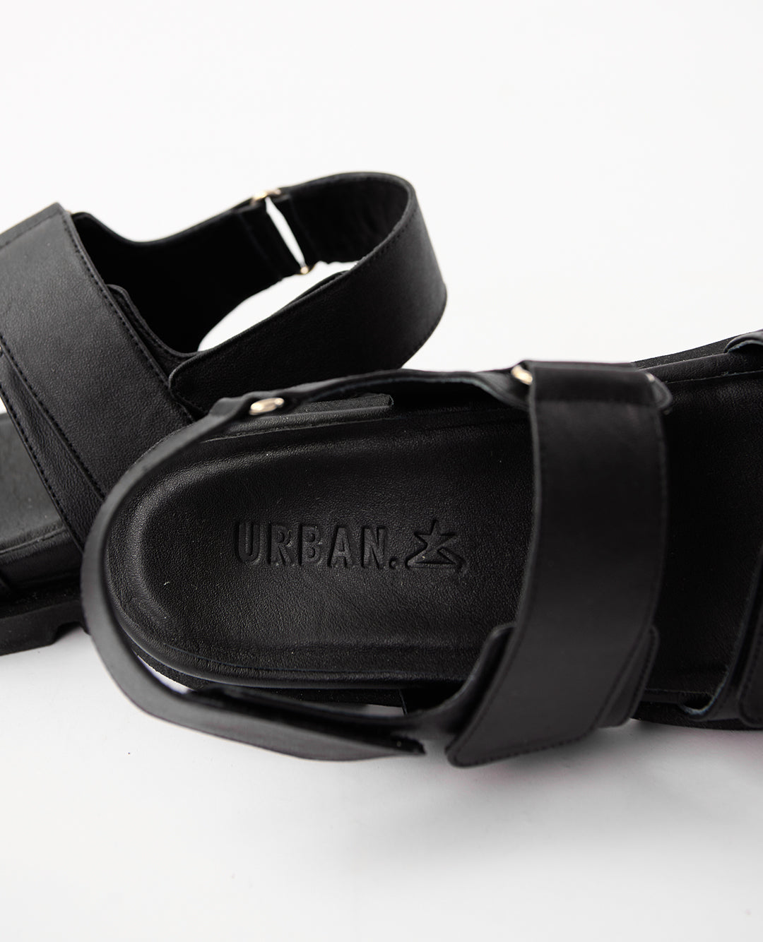 FOLDY LEATHER SANDALS
