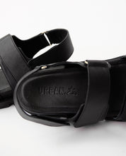 FOLDY LEATHER SANDALS