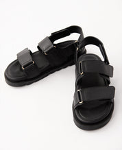 FOLDY LEATHER SANDALS