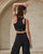 BLACK STRAPY CROP TOP