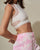 IVORY STRAPY CROP TOP